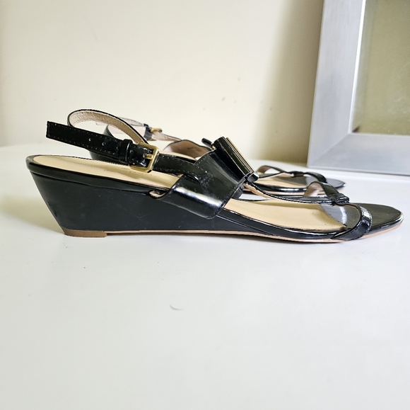 Kate Spade Vinny Patent Leather Sandals. Size 9.5M - Picture 6 of 12